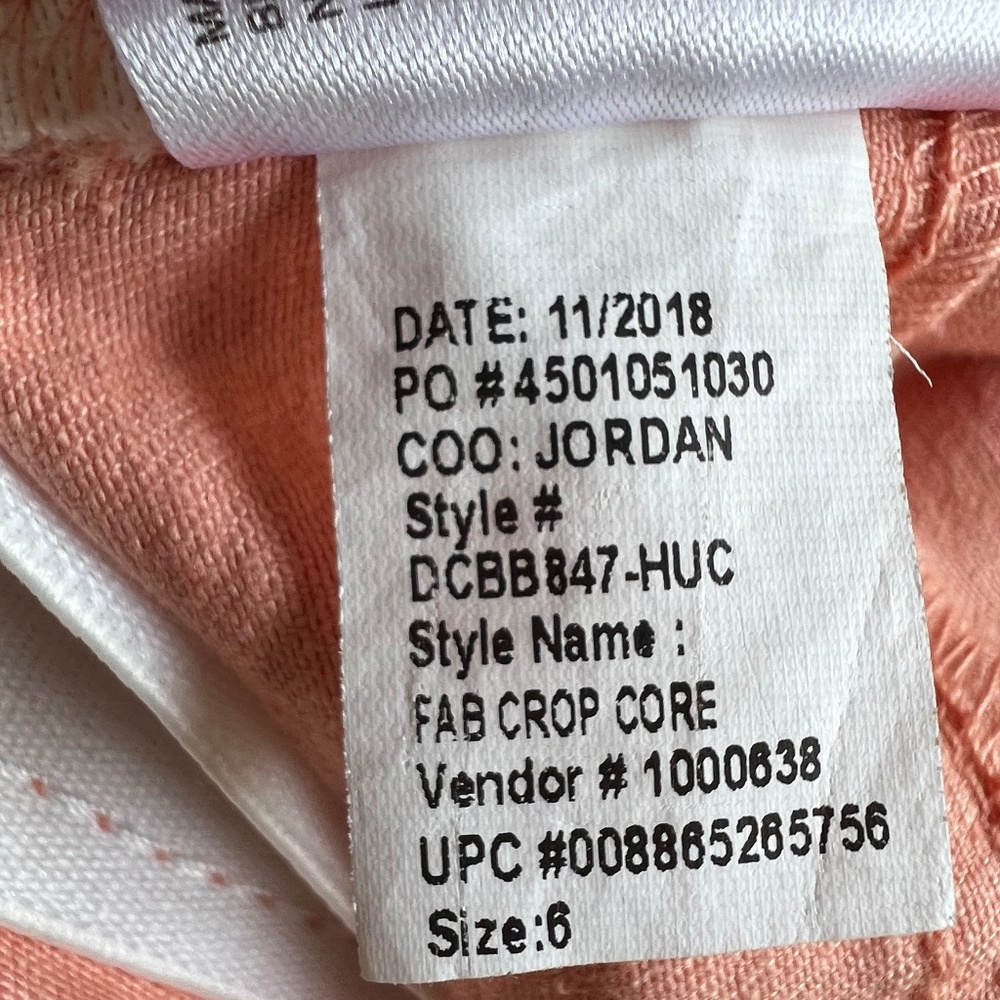 Code Bleu Wide Band Crop Pants size 6 - Picture 5 of 7